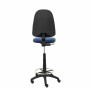 Tabouret Ayna  Piqueras y Crespo 4CPSPAZ Bleu PVC Simili Cuir