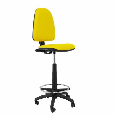 Tabouret Ayna  Piqueras y Crespo 4CPSPAM Jaune PVC Simili Cuir