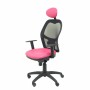 Office Chair with Headrest Jorquera malla Piqueras y Crespo SNSPRSC Pink