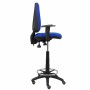 Tabouret Elche S Bali Piqueras y Crespo 29B10RP Bleu PVC
