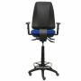Tabouret Elche S Bali Piqueras y Crespo 29B10RP Bleu PVC