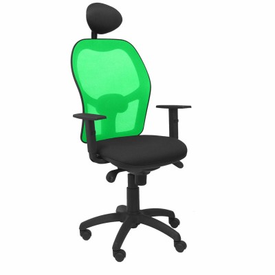 Chaise de Bureau avec Appui-tête Jorquera Piqueras y Crespo ALI840C Noir