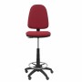 Tabouret Ayna bali Piqueras y Crespo T04CP Rouge Bordeaux PVC