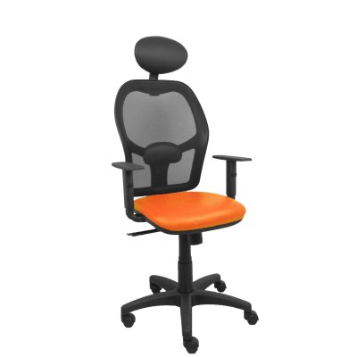 Chaise de Bureau avec Appui-tête Piqueras y Crespo B10CRNC Orange