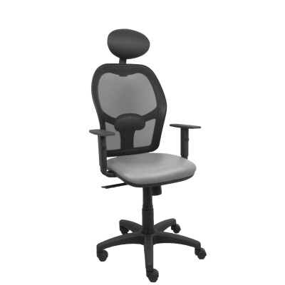 Chaise de Bureau avec Appui-tête Piqueras y Crespo B10CRNC Gris