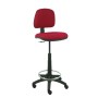Stool Piqueras y Crespo PB933RN Maroon PVC