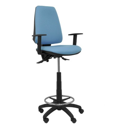 Tabouret Elche Piqueras y Crespo 13B10RN Bleu ciel PVC
