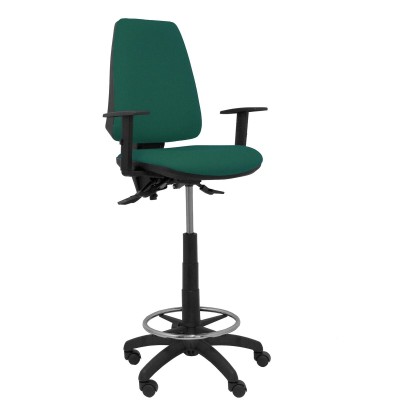 Tabouret Elche Piqueras y Crespo 26B10RN Vert foncé PVC