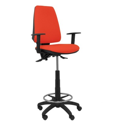 Tabouret Elche S Piqueras y Crespo 05B10RN Orange Foncé PVC