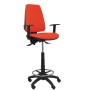 Stool Elche S Piqueras y Crespo 05B10RN Dark Orange PVC
