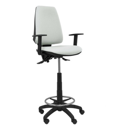 Tabouret Elche S Piqueras y Crespo 40B10RN Gris clair PVC