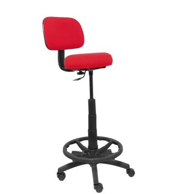 Tabouret Llanos Piqueras y Crespo LB350RN Rouge PVC