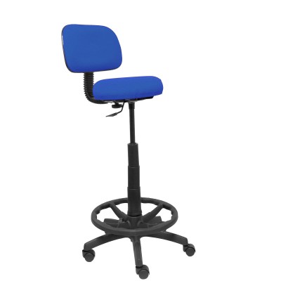 Tabouret Llanos Piqueras y Crespo LB229RN Bleu PVC