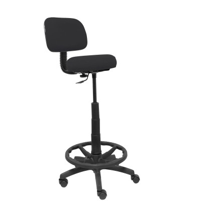 Tabouret Llanos Piqueras y Crespo LB840RN Noir PVC