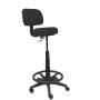 Tabouret Llanos Piqueras y Crespo LB840RN Noir PVC