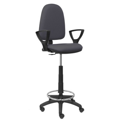 Tabouret Piqueras y Crespo 00BGOLF Gris foncé PVC