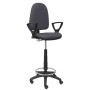 Tabouret Piqueras y Crespo 00BGOLF Gris foncé PVC