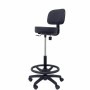 Tabouret Llanos Piqueras y Crespo 1CLSPNE Noir PVC