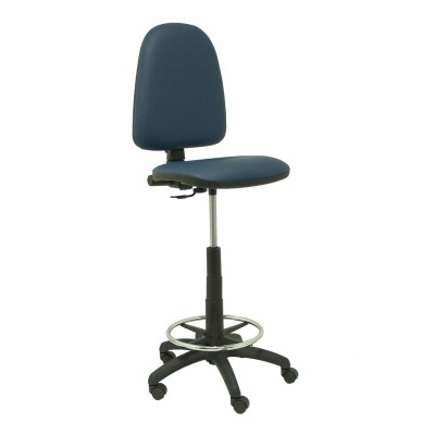Tabouret Ayna  Piqueras y Crespo CPSPAZM Blue marine PVC Simili Cuir