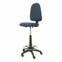 Tabouret Ayna  Piqueras y Crespo CPSPAZM Blue marine PVC Simili Cuir