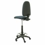 Tabouret Ayna  Piqueras y Crespo CPSPAZM Blue marine PVC Simili Cuir