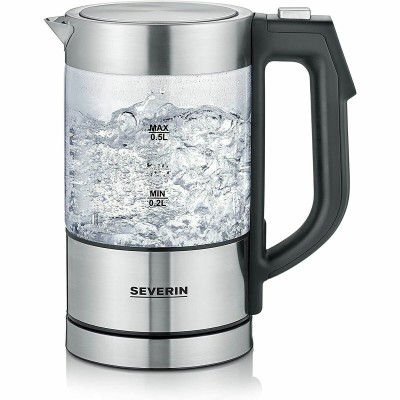 Kettle Severin WK 3458 Black Stainless steel 1100 W 500 ml