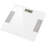 Digital Bathroom Scales Sencor White Glass 150 kg