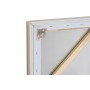 Painting Home ESPRIT Beige Grey Abstract Modern 100 x 3,5 x 100 cm (2 Units)