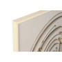 Painting Home ESPRIT Beige Grey Modern Circles 100 x 3,5 x 100 cm (2 Units)
