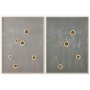 Cadre Home ESPRIT Vert Beige Moderne 90 x 3,5 x 120 cm (2 Unités)