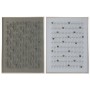Painting Home ESPRIT Green Grey Abstract Urban 90 x 3,5 x 120 cm (2 Units)