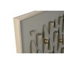 Painting Home ESPRIT Green Grey Abstract Urban 90 x 3,5 x 120 cm (2 Units)