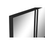 Wall mirror Home ESPRIT Black Window 122 x 2 x 122 cm
