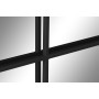 Wall mirror Home ESPRIT Black Window 122 x 2 x 122 cm