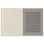 Painting Home ESPRIT Beige Grey Abstract Modern 90 x 3,5 x 120 cm (2 Units)