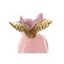 Decorative Figure Home ESPRIT Pink Pig 19 x 11 x 17 cm (2 Units)