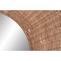 Wall mirror Home ESPRIT Brown Natural Tropical 98 x 1 x 98 cm