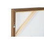 Painting Home ESPRIT Black Beige Flower Urban 75 x 4 x 100 cm (2 Units)