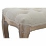 Banquette DKD Home Decor   110 x 37 x 48 cm Naturel Beige Bois Bois d'hévéa