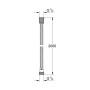 Shower Rose Grohe Grey Chrome Metal