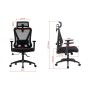 Chaise de Bureau Activejet T5 BLACK Noir