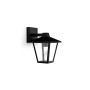 Wall Light Philips Black Aluminium E27