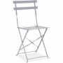 Ensemble Table + 2 Chaises Gris