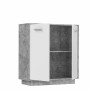 Storage furniture White Light grey 88,9 x 34,2 x 88,1 cm