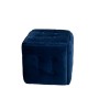 Jeu de tabourets GO GIFT Transformer Bordeaux Velours Acier 50 x 50 x 50 cm Pouf 5 en 1 5 Unités