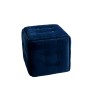 Jeu de tabourets GO GIFT Transformer Bordeaux Velours Acier 50 x 50 x 50 cm Pouf 5 en 1 5 Unités