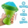Cup for Making Ice Creams and Slushies with Recipes Bandai Chillfactor Granita Mug Rose Plastic