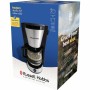 Drip Coffee Machine Russell Hobbs Black Steel 1080 W 1,25 L
