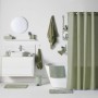 Shower Curtain TODAY Green Vert Polyester 180 x 200 cm (12 Units)