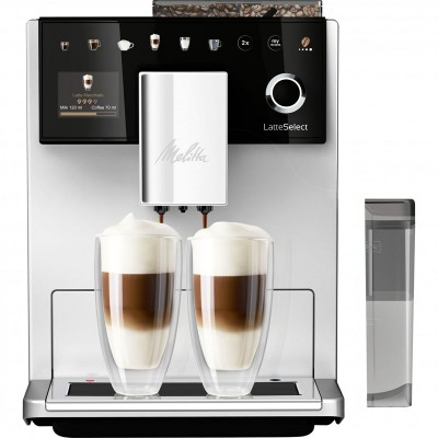 Cafetière superautomatique Melitta F630-212 Argenté 1400 W 1,8 L 135 g 15 bar
